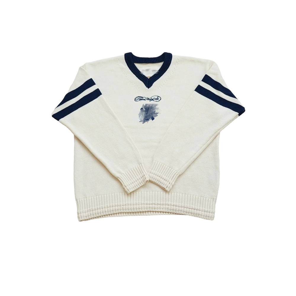 Reaven Knit / Apricot White