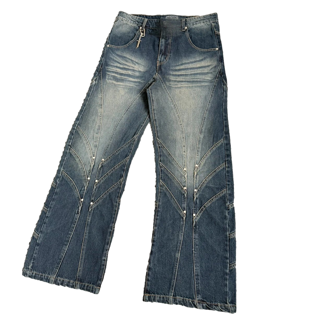 Vescartes Armour Denim Jeans / Blue