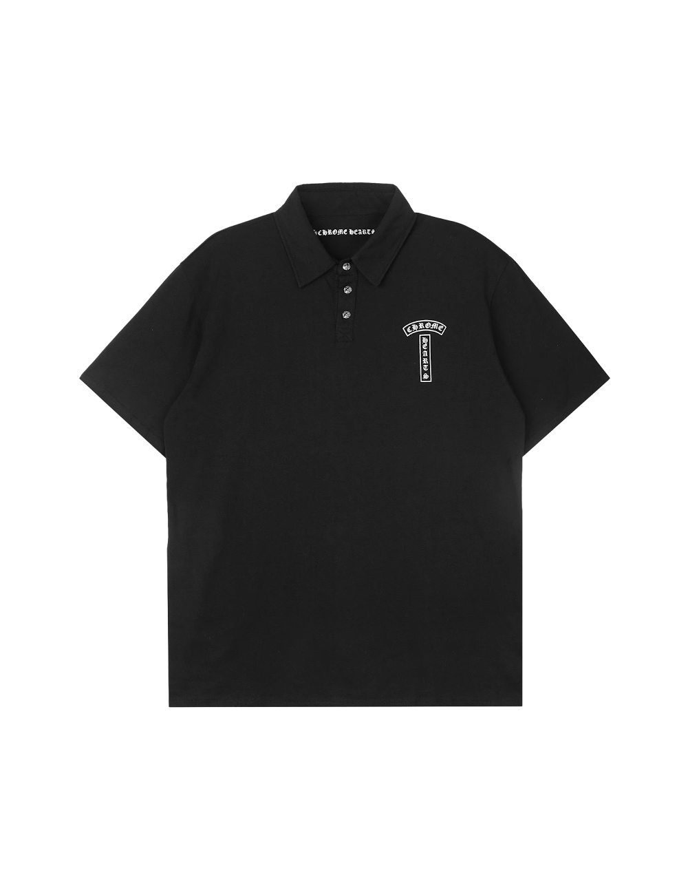 Chrome Hearts Sanskrit Print Polo Shirt