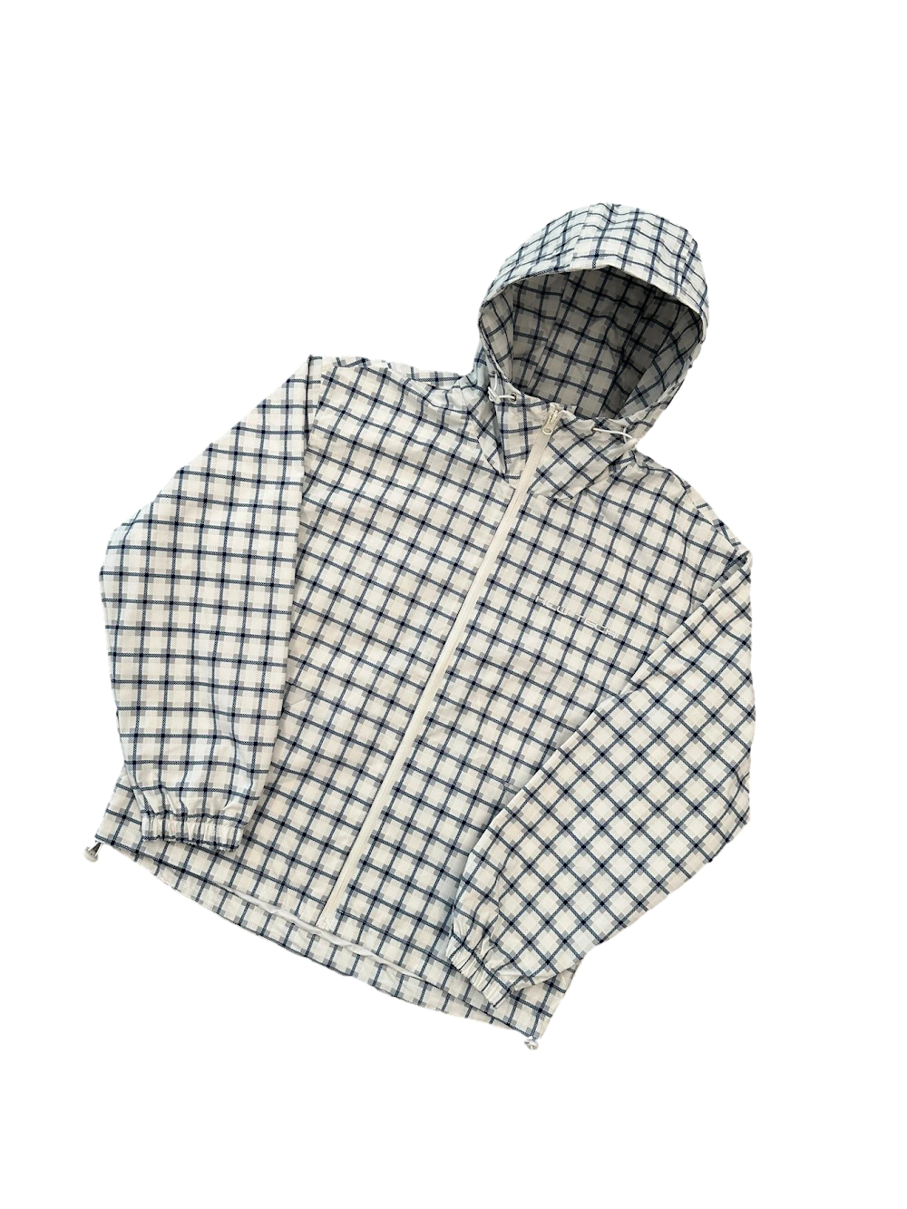Heaven Can Wait Plaid Windbreaker