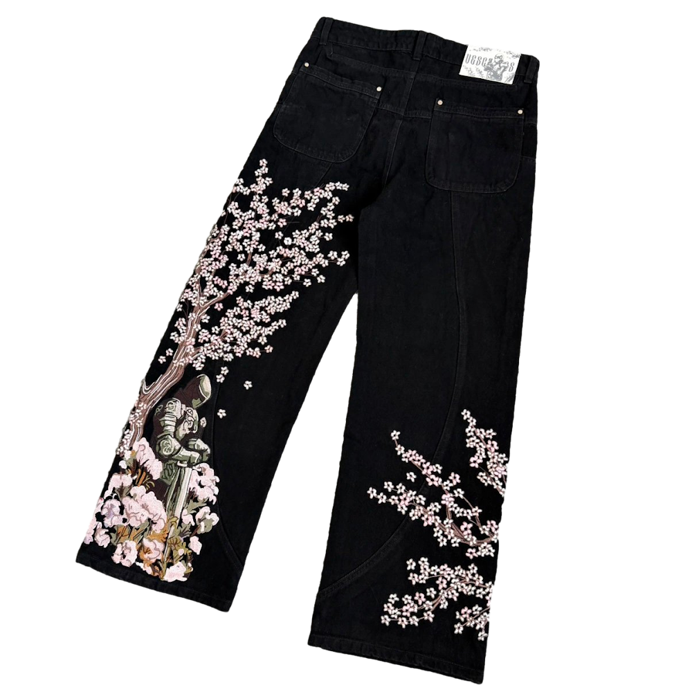 Vescartes Blossom Denim / Black