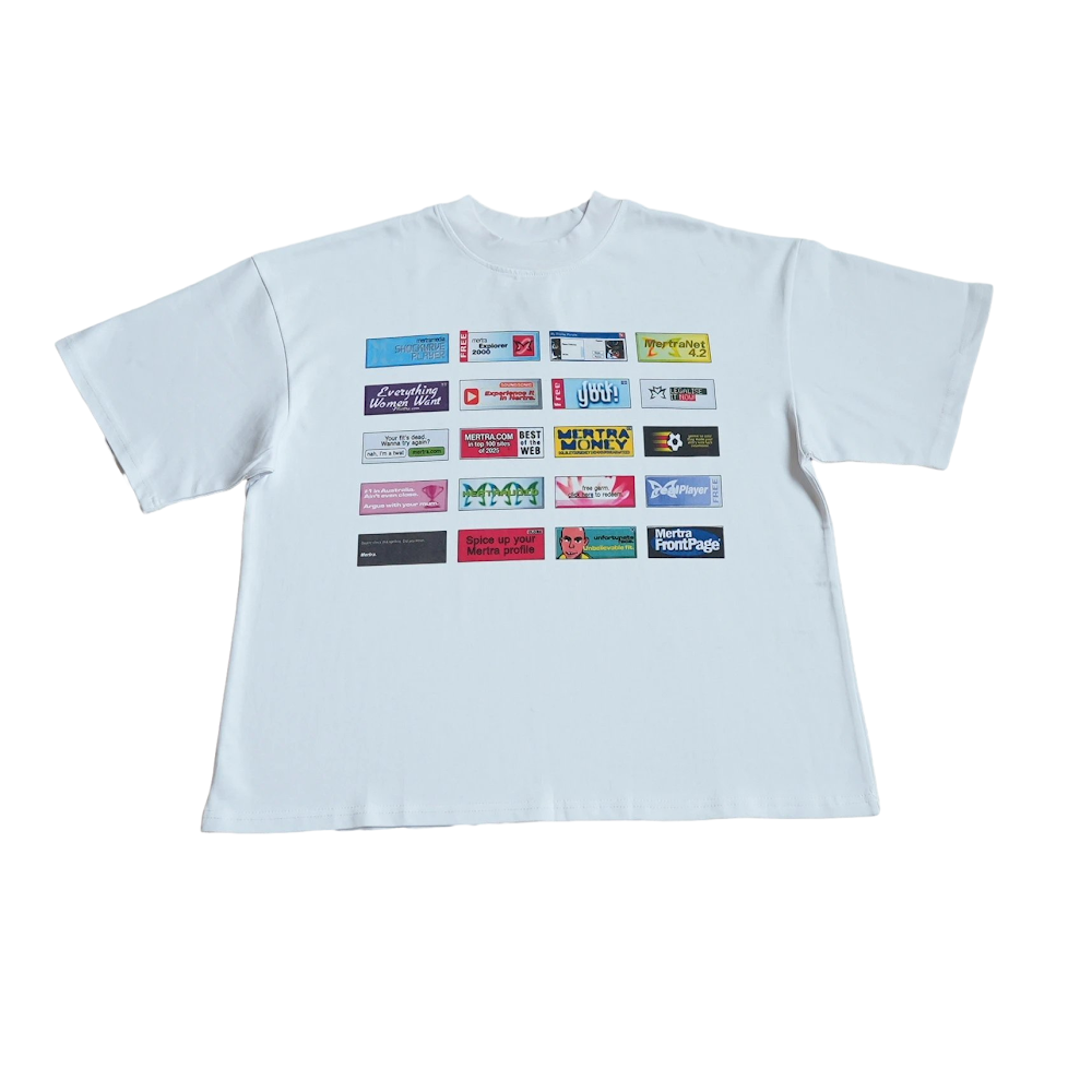 Mutimer Printed T-Shirt / White