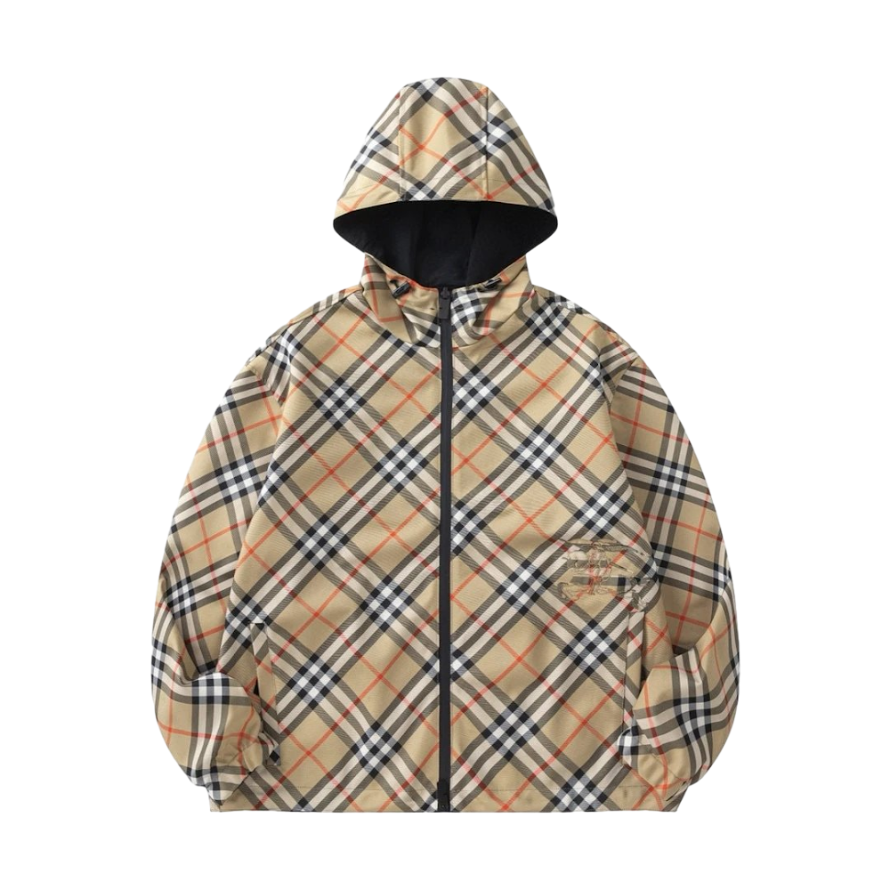 Burberry Vintage Check Reversible Hooded Jacket