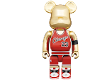 Michael Jordan Rookie 400% Gold Bearbrick