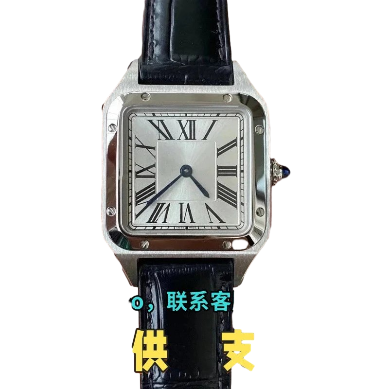 Cartier Santos-Dumont Leather Watch