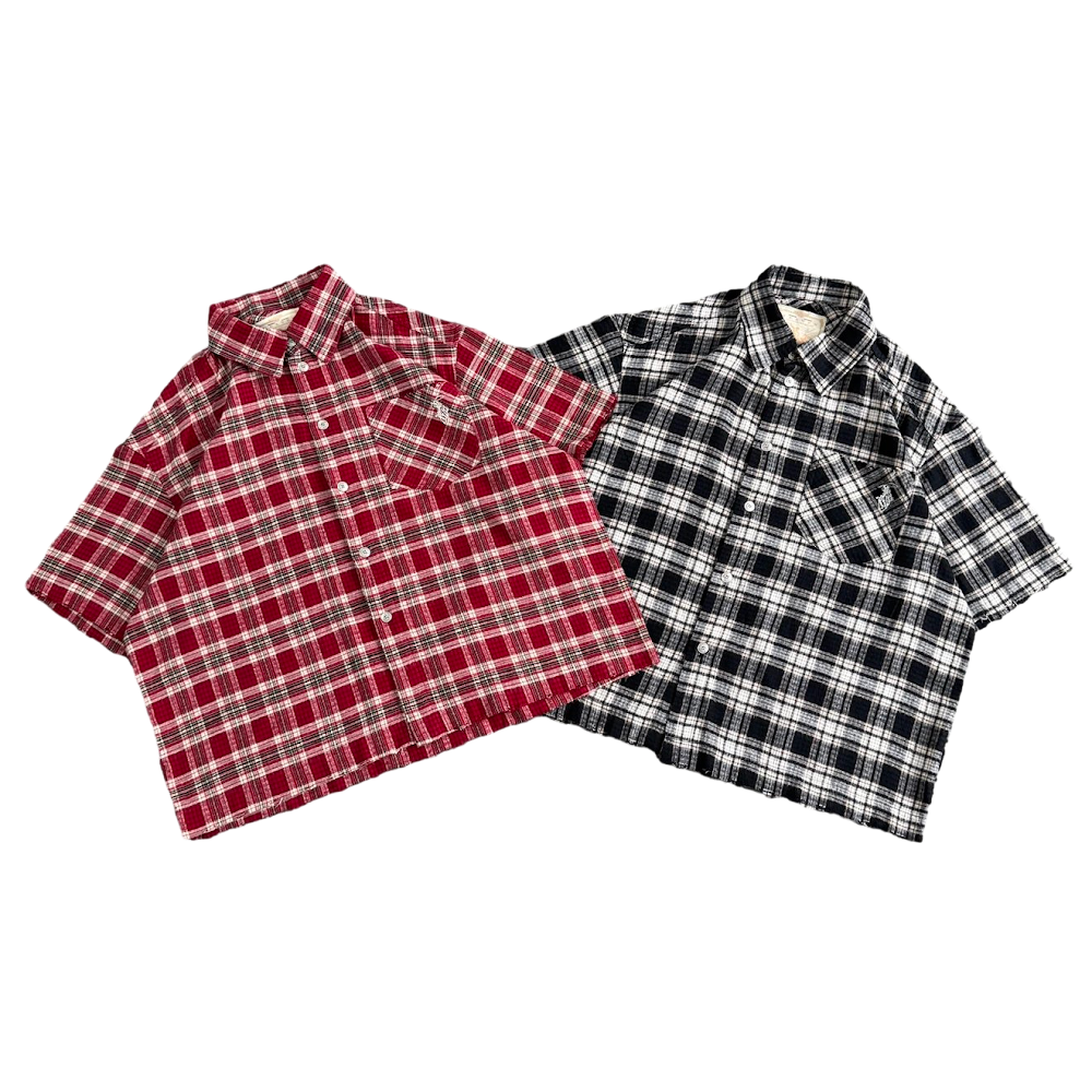 Reaven Checkered Polo