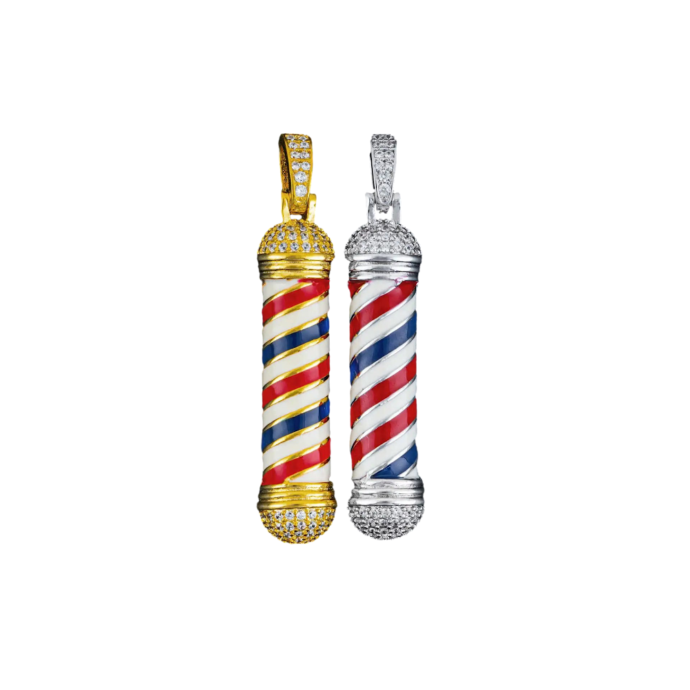 Moissanite Barber Chain