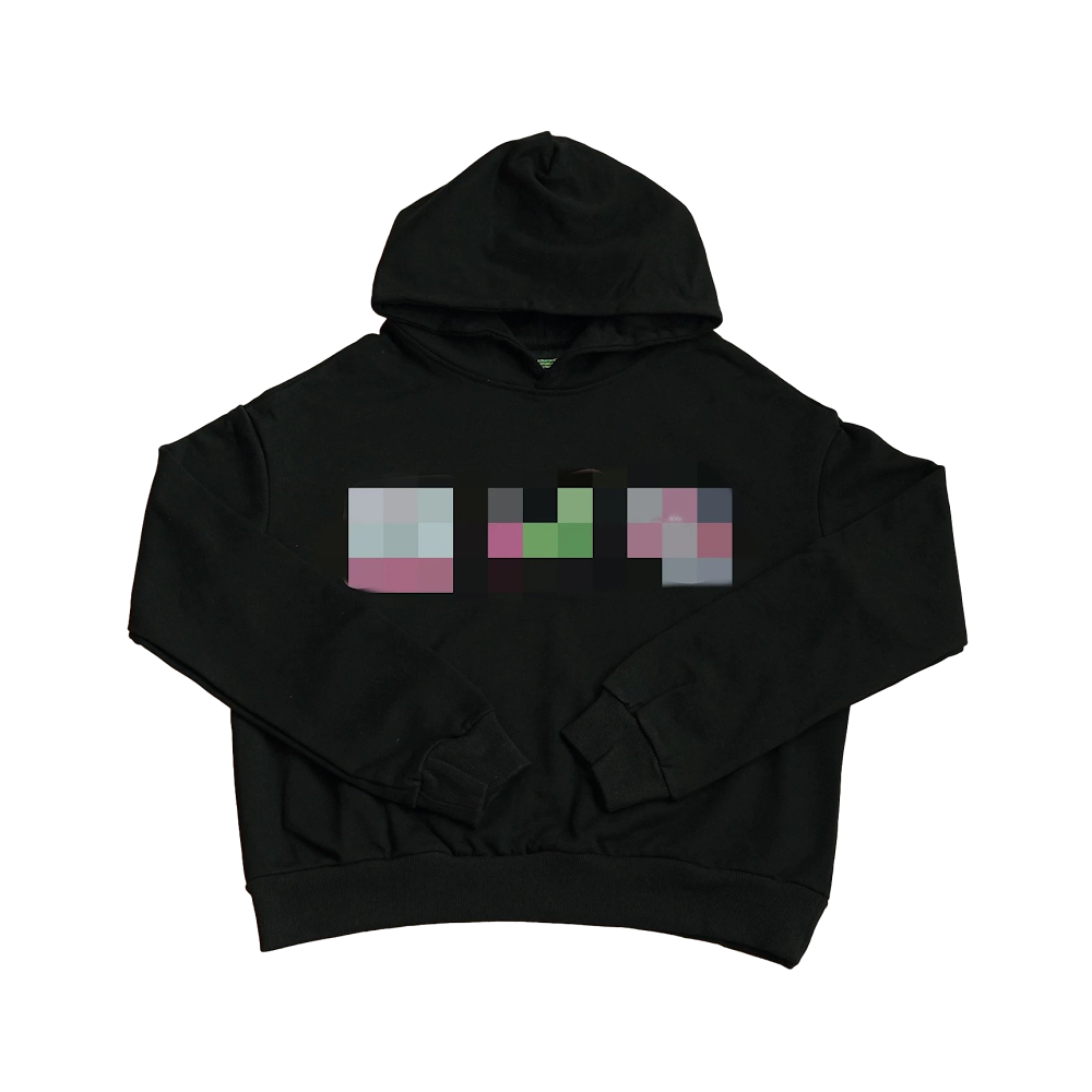 Deputy Dept. Printed Hooded Sweatshirt / Black