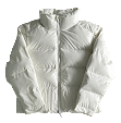 Trapstar Irongate Embossed Puffer "White"