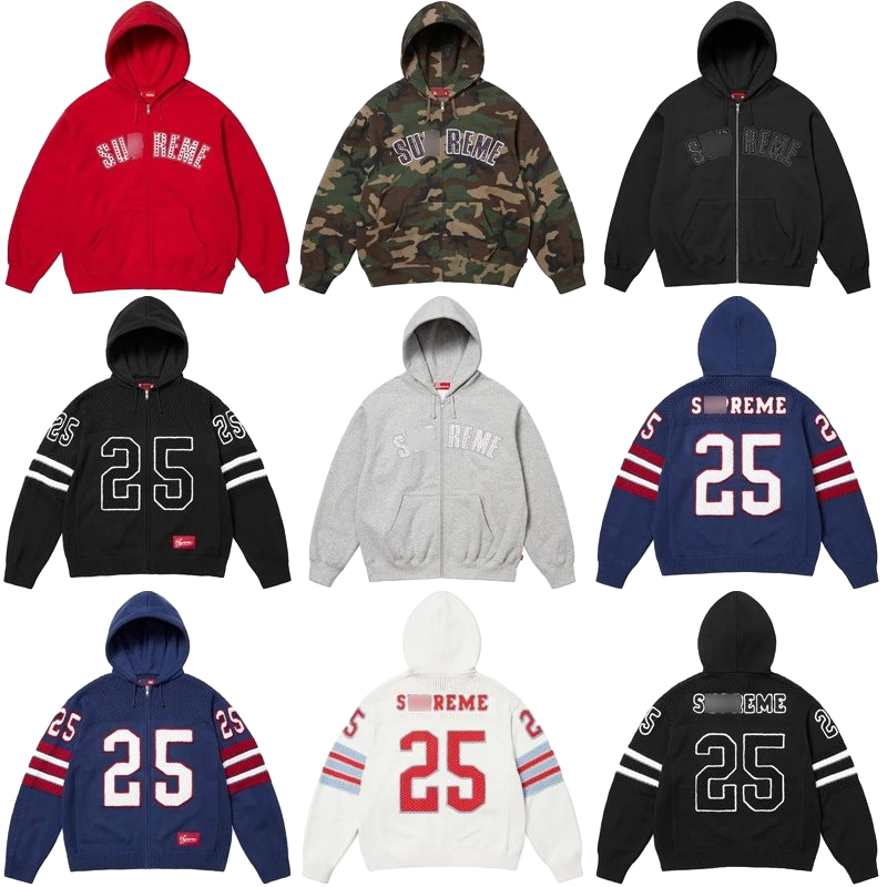 Supreme Camouflage Hoodie