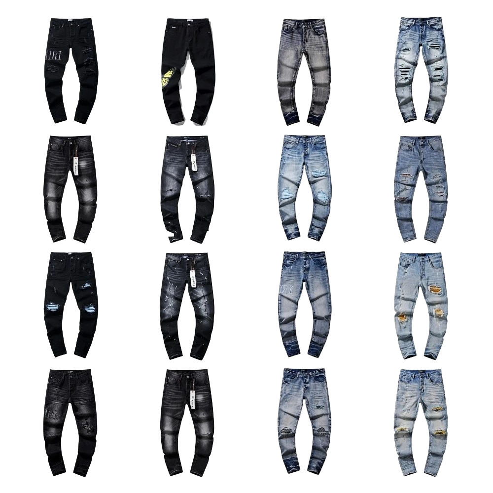 Purple Jeans different variants