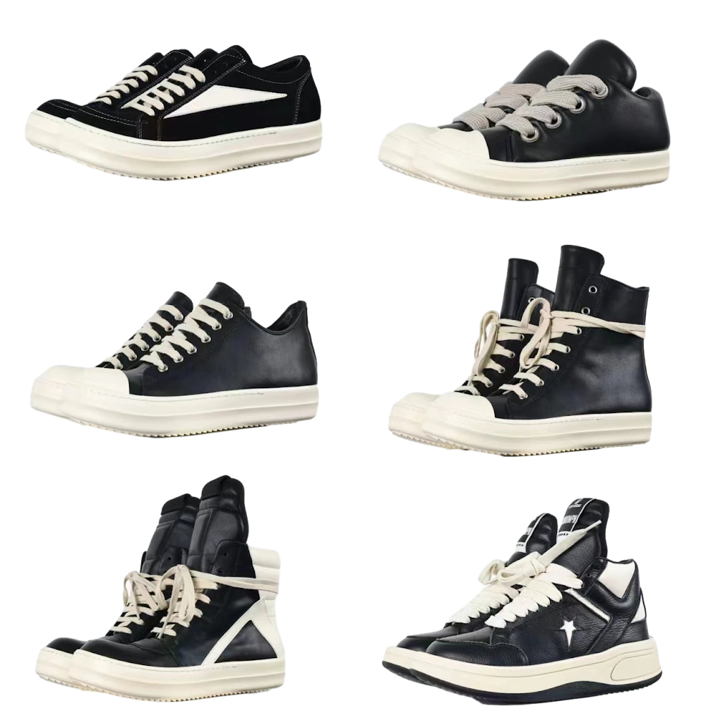 lots of Rick Owens Shoes