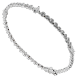 Louis Vuitton Moissanite Tennis Bracelet