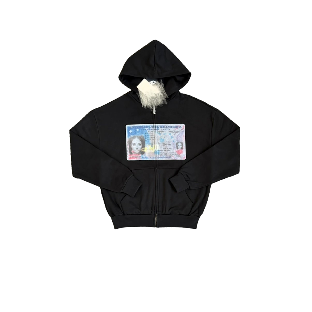 Deputy Dept. Zip Hoodie / Black