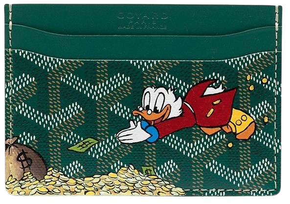 Goyard x ScroogeMcDuck Cardholder