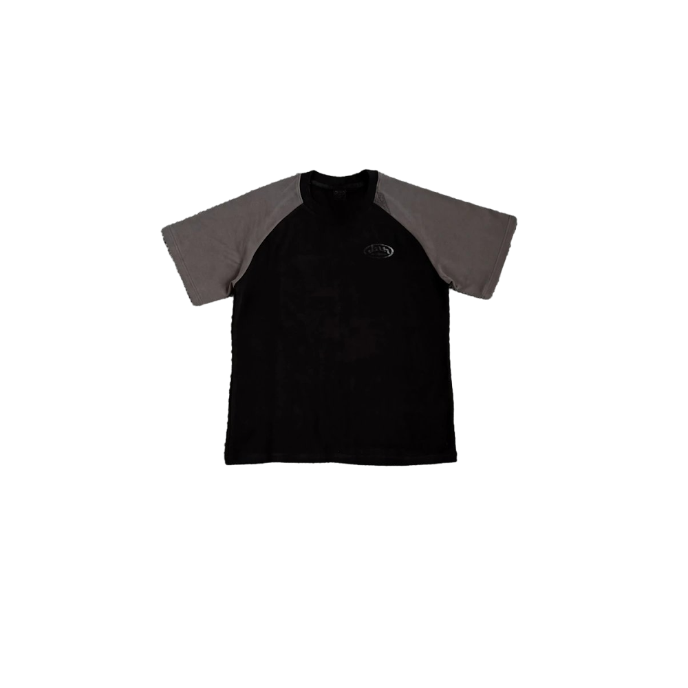 Divin Black Futura1 Raglan T-Shirt