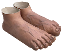 Imran Potato Caveman Slippers
