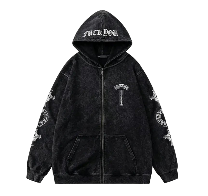 Chrome Hearts Zip Hoodie