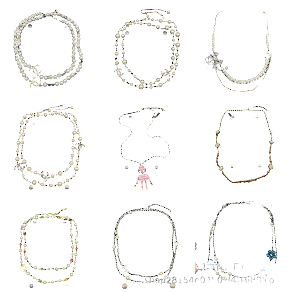 Chanel Double Strand Pearl Necklace